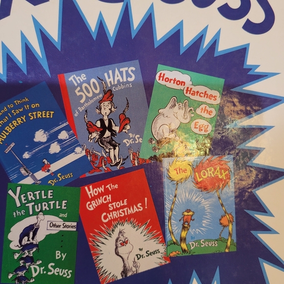 Vintage Dr Seuss Six by Seuss A Treasury of Dr Seuss Classics. Six in one. - Picture 2 of 16